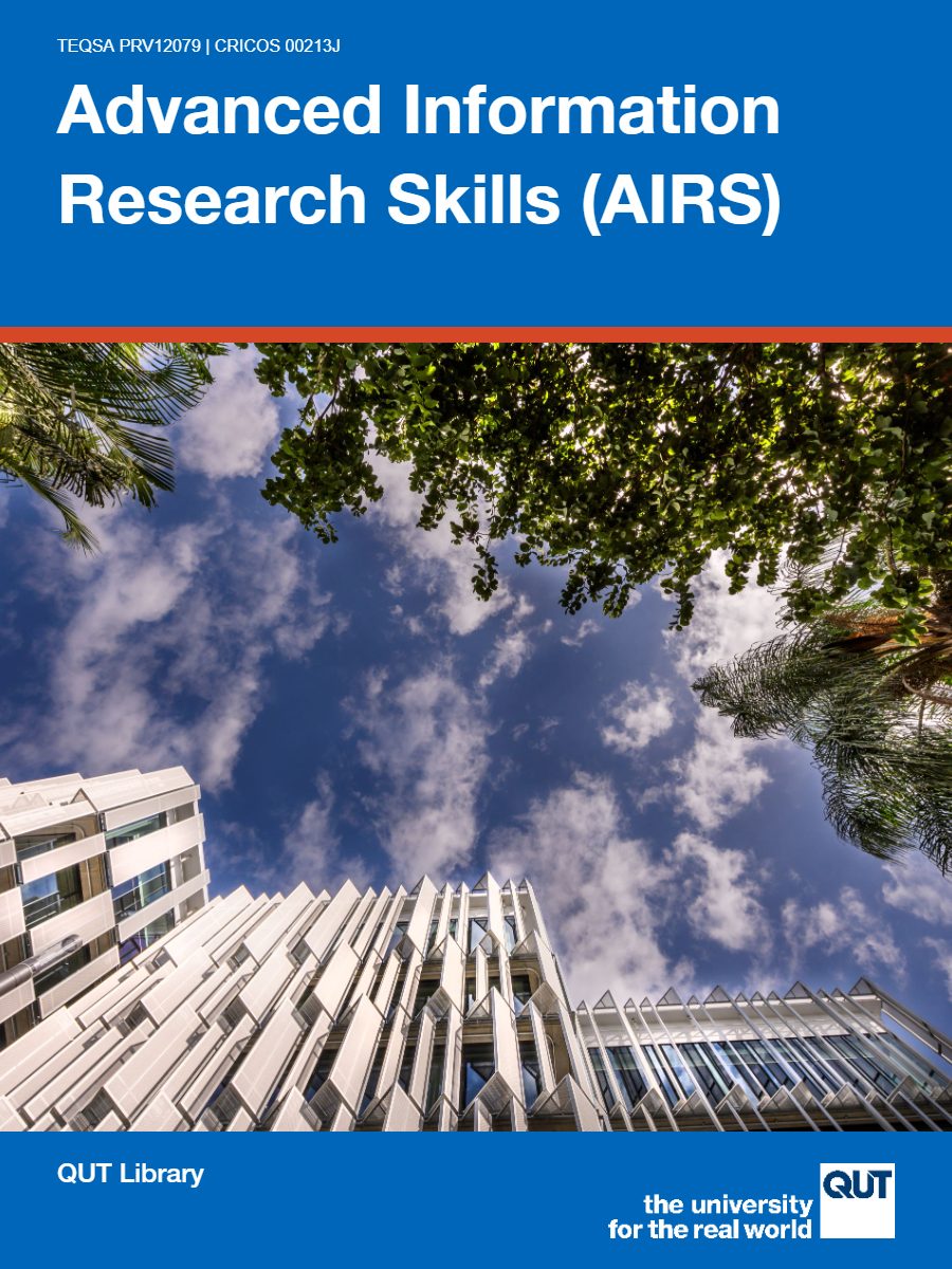 Cover image for Advanced Information Research Skills (AIRS)