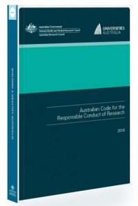 Australian code for the responsible conduct of research