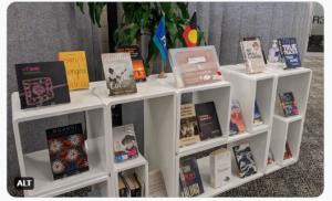 Book display for Reconciliation Week