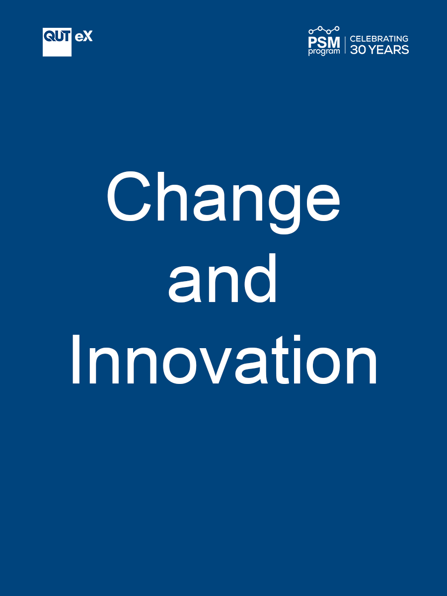 Cover image for Change and Innovation